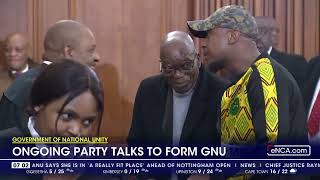 Government of National Unity | Ongoing party talks to form GNU