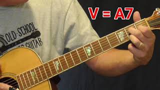 Open D Guitar Tuning   Chords for Country Blues Lesson