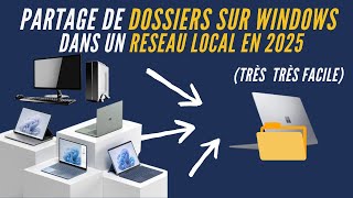 comment partager un dossier en reseau sur  windows en 2025