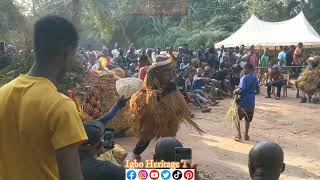 Agadi Mmanwu's Dance: A Majestic Performance to the Rhythms of Okom Drummers