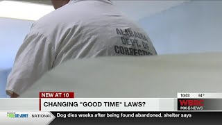 Sheriff’s department pushing lawmakers to strengthen Alabama’s “good time” laws