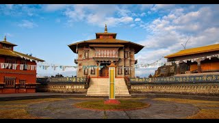 Rabong monastery in Sikkim, Ravangla, Sikkim {INDIA}