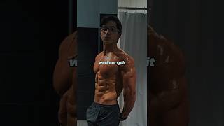 MY WORKOUT SPLIT🔥#bernardorebeil #workout #workoutroutine #workoutplan #hybridathlete #gym #fitness
