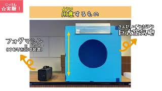 【動画de教育科学館】みんな大好き！空気砲【科学展示室紹介】