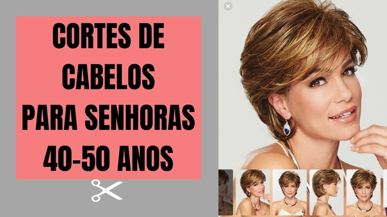 18 Cortes De Cabelos Femininos JOVIAIS PARA SENHORAS DE 40 - 50 ANOS ...