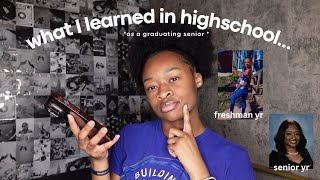 It’s almost over!!! | what I learned in highschool… as a graduating senior | Mis