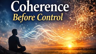 Lecture One: Coherence Before Control