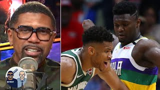 Jalen Rose reacts to the first Zion vs. Giannis matchup | Jalen & Jacoby