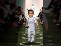 Baby soccer players Fashion show