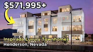 New Modern Luxury Townhomes For Sale in Inspirada (Henderson, NV)