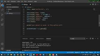 Python File Handling | Open File in Notepad in Python