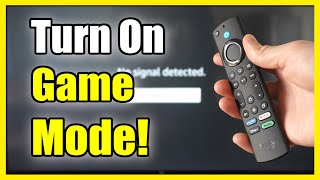 How to Turn on Game Mode for Low Latency on Amazon Fire TV (Easy Method)