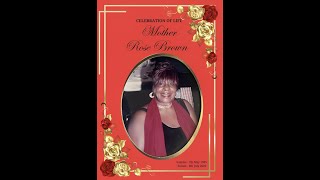 Homegoing Service for Mother Rose Brown