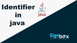 Java Tutorial For Beginners 8 - identifier in java Step by Step understand