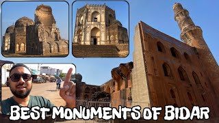 BIDAR | BEST MONUMENTS OF BIDAR | Historic City | 700 YEARS OLD