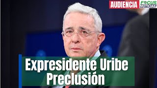 En vivo. Audiencia Álvaro Uribe Preclusión por soborno a testigos. #FocusNoticias