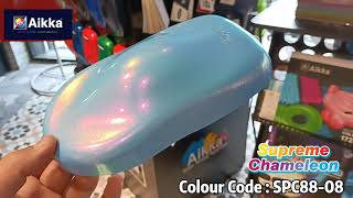 Aikka Paint SPC88-08 Supreme Chameleon Colour Effect for Car Spray Painting. Colour Code : SPC88-08