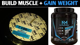 Nutrimuscle Massive Weight Gainer Review | Best Weight Gainer 2021?