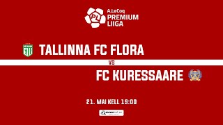 TALLINNA FC FLORA - FC KURESSAARE, A. LE COQ PREMIUM LIIGA 12. voor