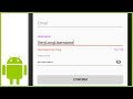 TextInputLayout (Floating Label EditText) - Android Studio Tutorial