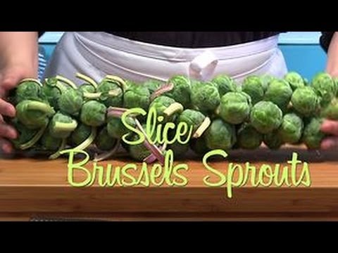 How to Trim and Slice Brussels Sprouts How to Trim and Slice Brussels Sprouts