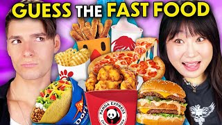 Guess The Fast Food In One Second Challenge!