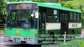 【バス走行音】道南バス 35(東町ターミナル→資料館前) 日産ディーゼルRP KC-RP211GSN 647(登別若山)