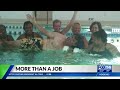 cancer survivor prefers to work at lexington ymca on labor day this is a treasure