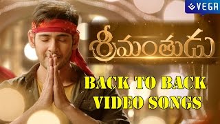 Srimanthudu Movie || Back to Back Video Song || Latest Telugu Movie 2015