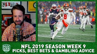 Week 9 Picks Against the Spread, Best Bets, Gambling Advice| Pick Six Podcast