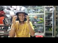 review duo helm baru NJS KAIROZ dan SV300.. wuaoww.. sangat beda jauh..