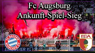 FC Bayern - FC Augsburg ||  Bayern weiter sieglos II Fanmarsch + mega Kulisse in der Kurve