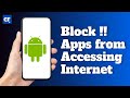 How to Block Apps from Accessing Internet on Android