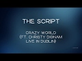 The Script - Crazy World (ft. Christy Dignam) | Lyrics video