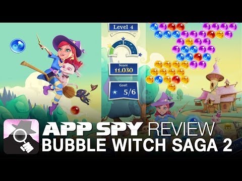 Reseña del juego Bubble Witch Saga 2 para iOS iPhone / iPad – AppSpy.com