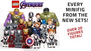 REVIEW of EVERY LEGO AVENGERS: ENDGAME MINIFIGURE!