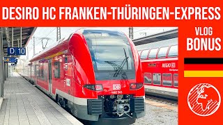 Der neue Desiro HC des Franken-Thüringen-Expresses | Bonusvlog