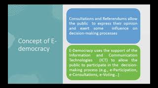 E-Democracy