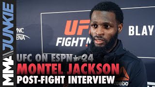 UFC on ESPN+ 24: Montel Jackson full post-fight interview