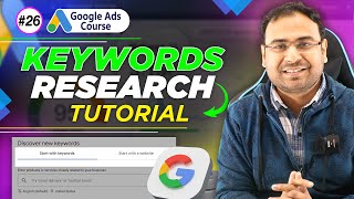 Google Ads Course | Starting Keyword Research (Practical Video) | Part#26 | UmarTazkeer