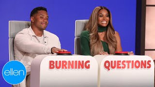 Russell Wilson & Ciara Play 'Burning Questions'