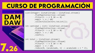JAVA: Ejemplos programación funcional ☕ DAM - DAW