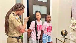 Officer THREATENS To ARREST Teen GIRLS For STEALING, They Learn Their Lesson