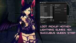 Mabinogi Tip: Pickup Hotkey, Stripping Queen and Lightning Slimes as Elemental Knight!