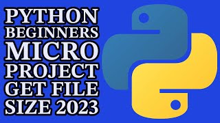 Python Beginners Micro Project - Get File Size 2023