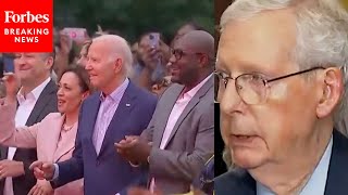 McConnell Asked Point Blank: 'Do You Believe' Videos Of Biden Seeming To Freeze 'Are Deep Fakes?'