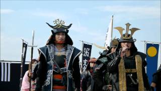 伊達武将隊　2011/8/7　東日本武将隊サミット　閉会式其の壱