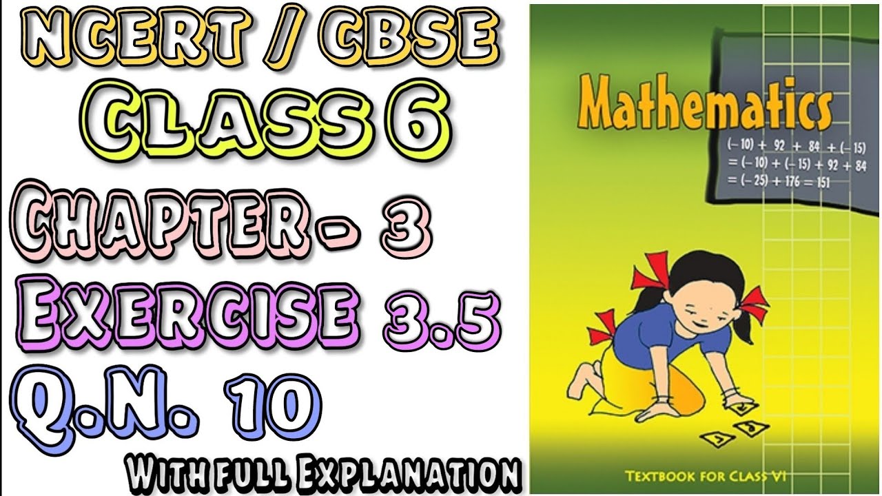 Playing With Numbers | Class 6 Maths | Exercise 3.5 Question 10 ...