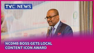 Executive Secretary Of NCDMB Honoured With Local Content Icon Award