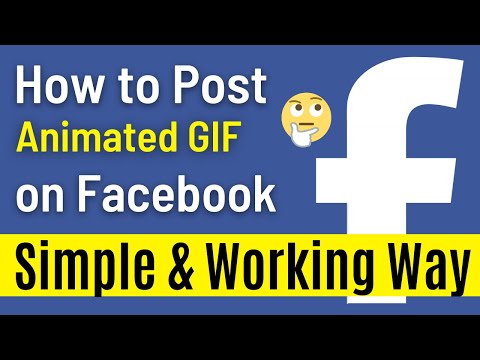 How to Post Animated GIF on Facebook Timeline | 100% Working How to Post Animated GIF on Facebook Timeline | 100% Working